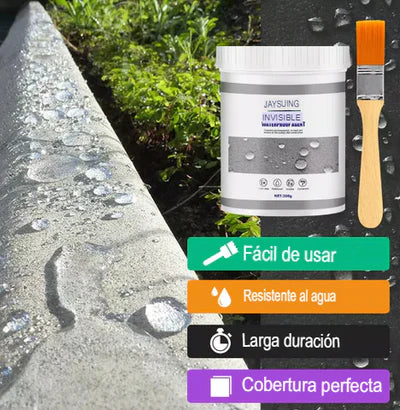 Sellador impermeabilizante invisible + Brocha GRATIS