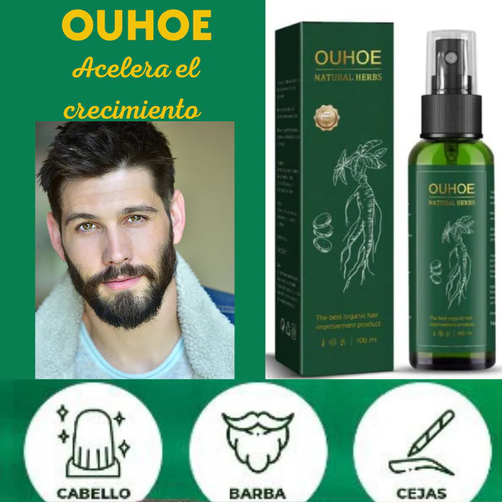 Spray Natural: Nutre, Fortalece y Activa el Crecimiento Desde la Raíz