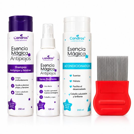 Combo Antipiojos + Acondicionador Esencia Mágica